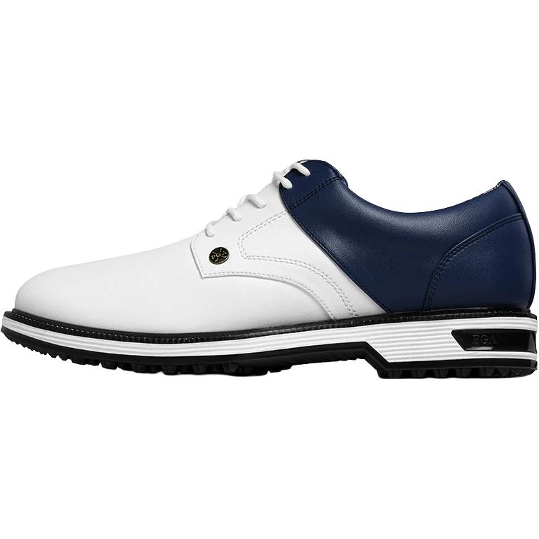 PGA Slip Resistant, Abrasion Resistant, Waterproof Low top Golf Shoes Men’s White Blue