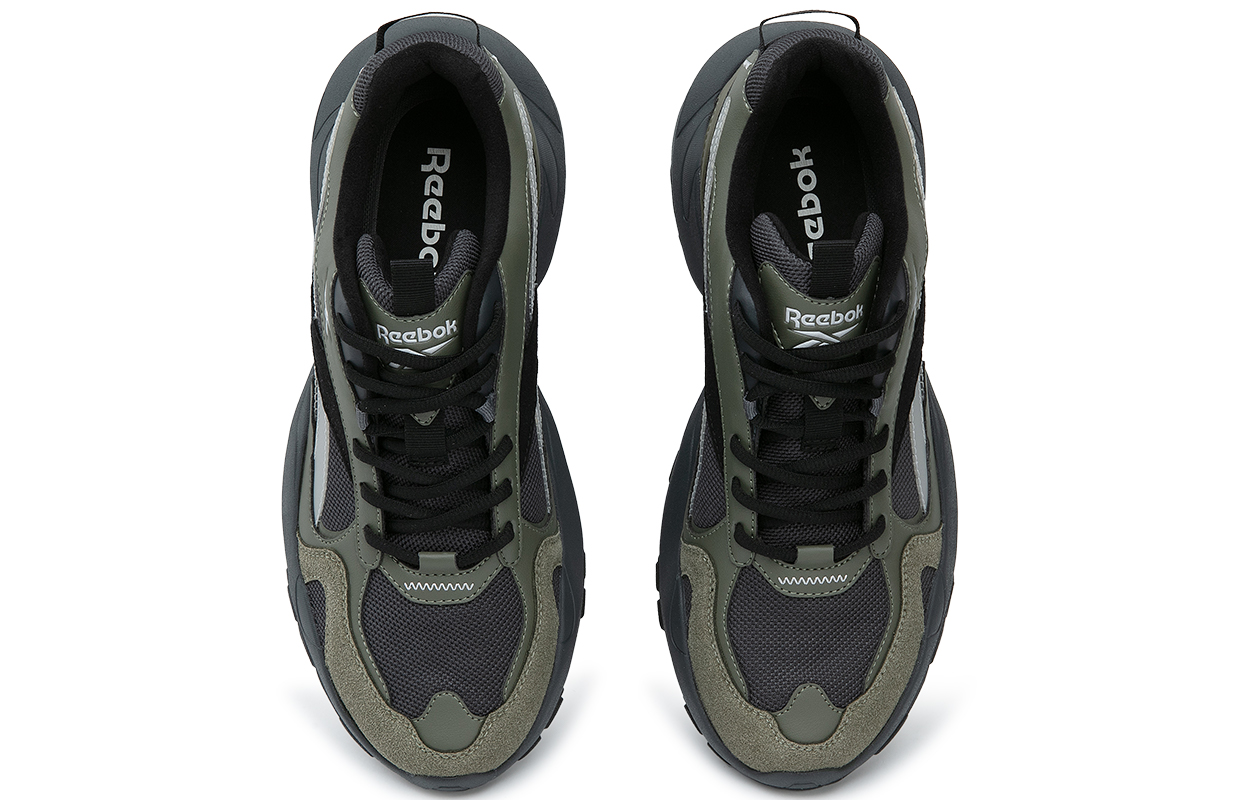 Reebok FLUFFI PUFF CN Low top Running Shoes Unisex Gray Green
