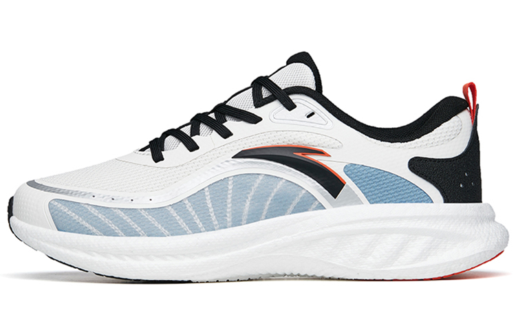 Anta Martian Foam Low top Running Shoes Men's White Blue Black