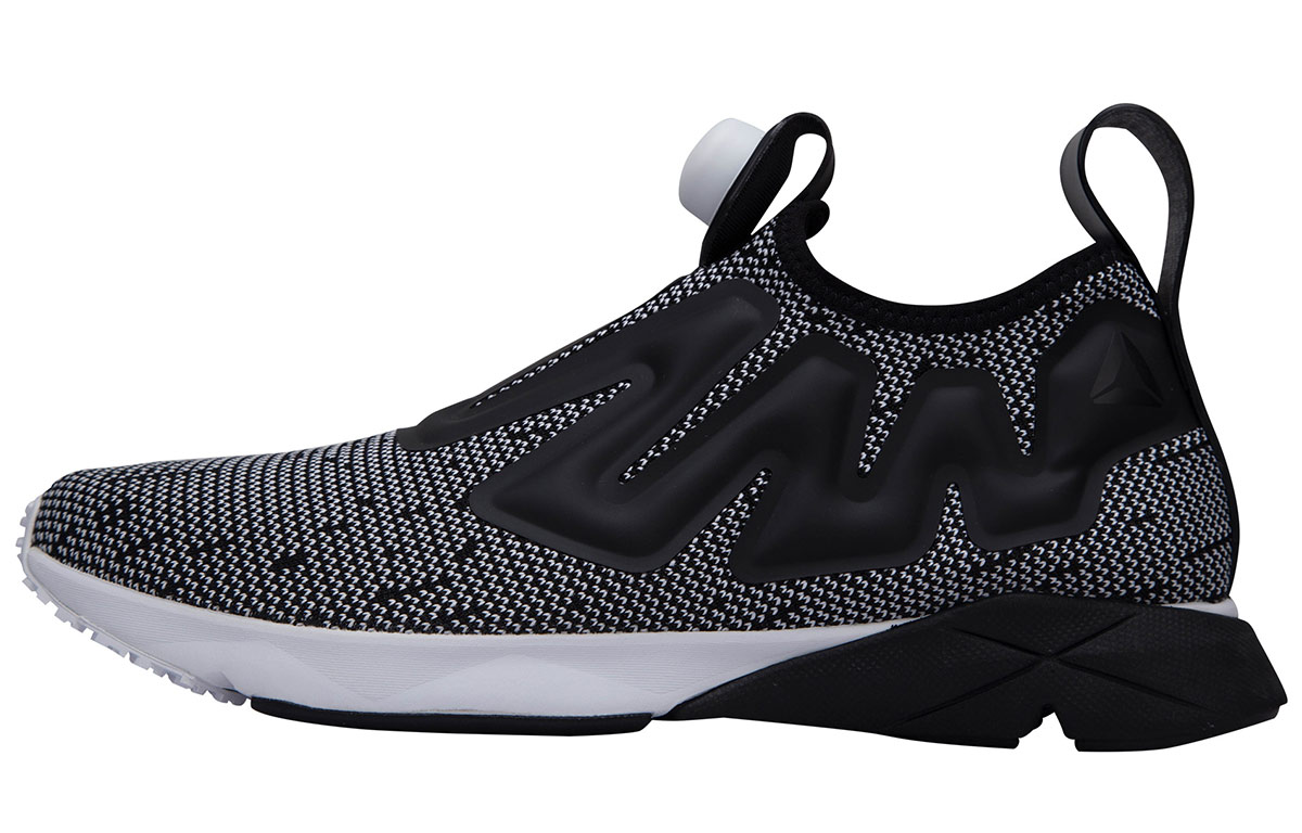 Кроссовки Reebok Pump Supreme (черно-белые)
