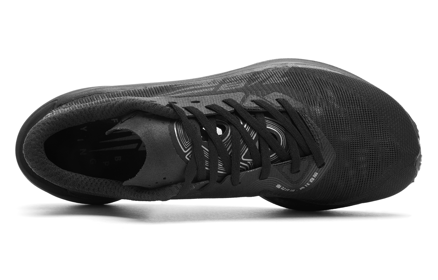 QIAODAN Feiying PB4.0 Cushioning Slip Resistant Abrasion Resistant Low top Marathon Racing Running Shoes Women’s Black