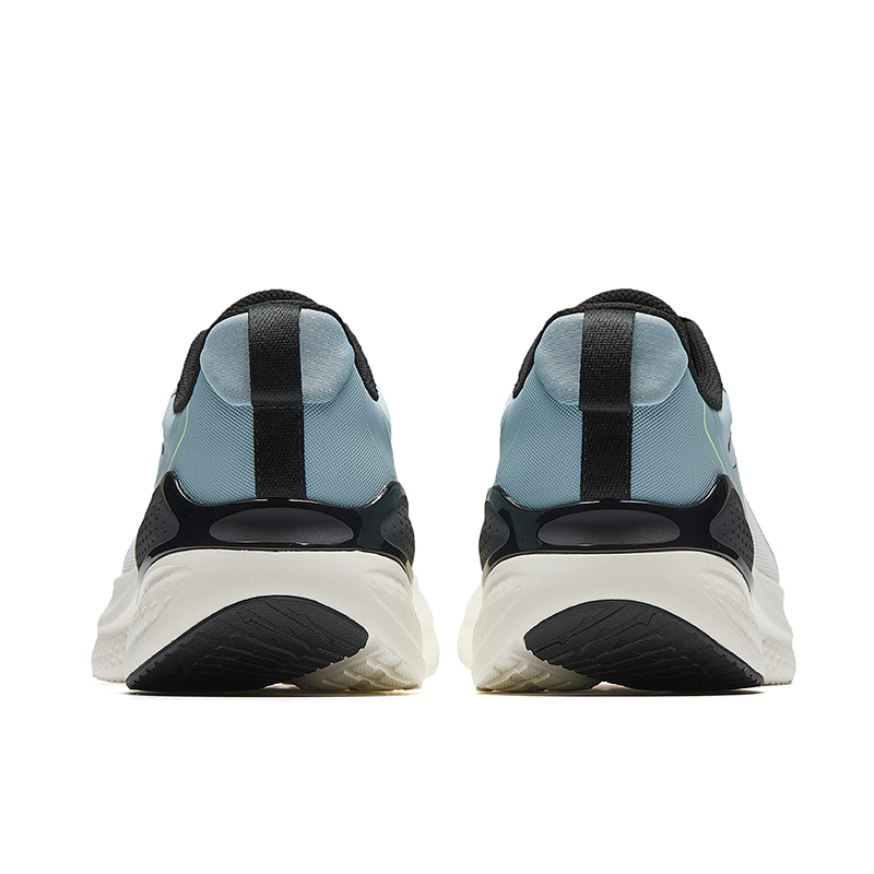 Anta Cushioning Abrasion Resistant Cushioning, Wear Resistant Low top Casual Running Shoes Men’s Ivory White Light Blue
