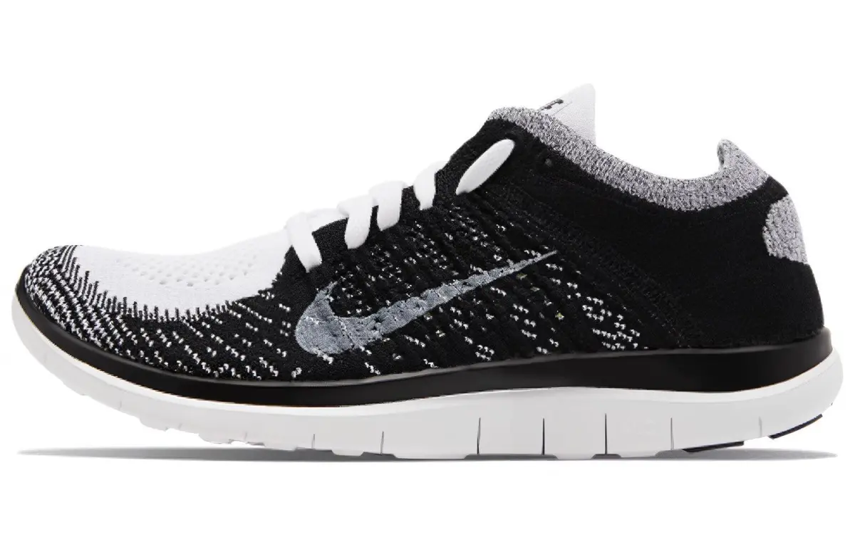 Nike Free 4.0 Flyknit White Black 2020 Women's