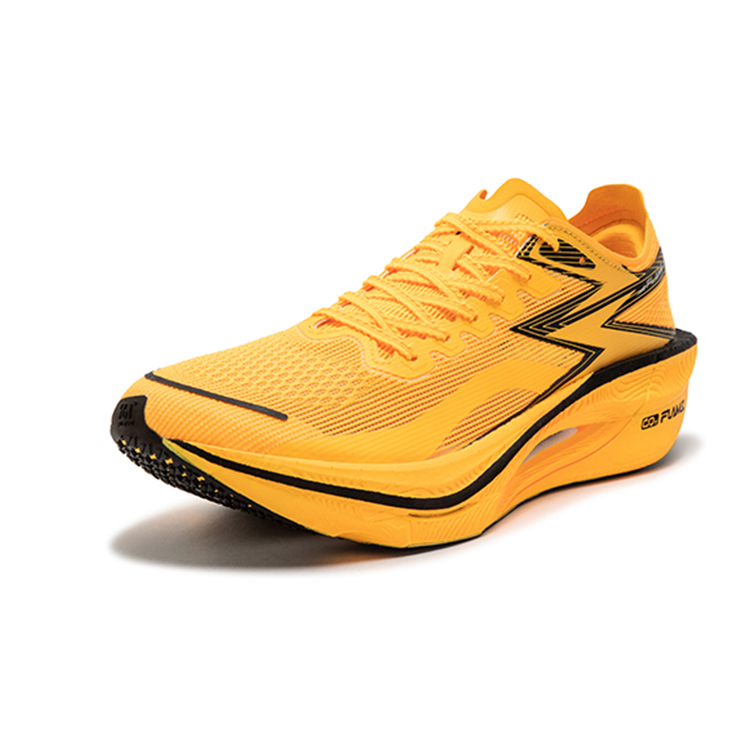 361° Flame 3 Low top Marathon Training Race Running Shoes Unisex Fluorescent Laser Orange