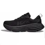 HOKA ONE ONE Bondi 8 Slip Resistant, Breathable, And Resilient Low top Running Shoes Men's Black