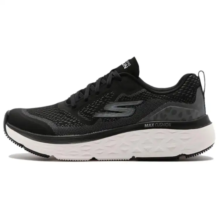 Skechers Abrasion Resistant Breathable Low top Running Shoes Women's Black