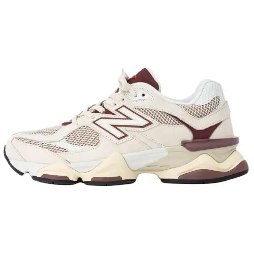 New Balance NB 9060 Abrasion Resistant Low top Casual Running Shoes Men's Beige