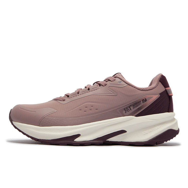 361° Cushioning Slip Resistant Abrasion Resistant Low top Running Shoes Women’s Pink Purple