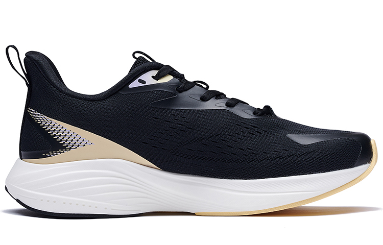 361° Slip Resistant Cushioning Breathable Low top Running Shoes Women’s Black Purple