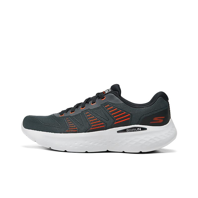 Skechers MEN’S GO Comfortable Low top Running Shoes Men’s Gray Orange