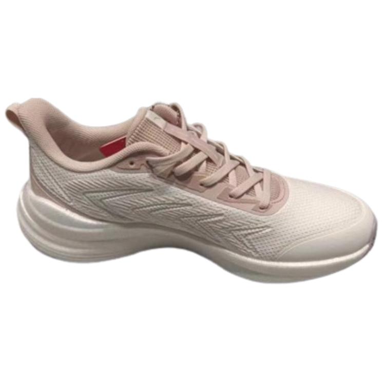 Anta Cushioning Breathable Rebound Low top Sprint Running Shoes Women’s White Lotus Gray