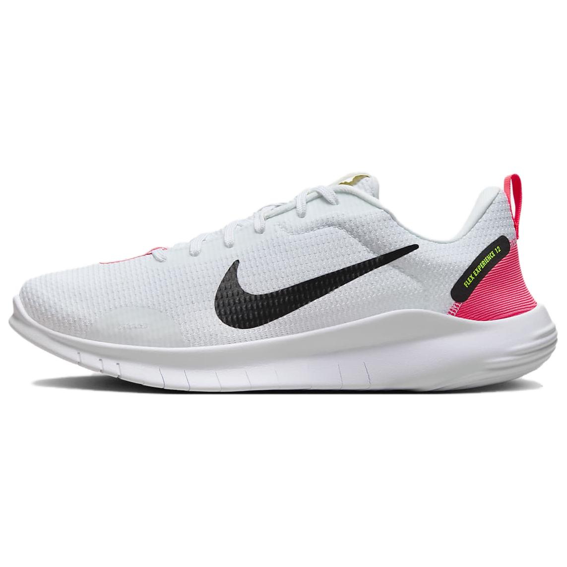 Nike Flex Experience Run 12 White Hot Punch Volt Black Women’s