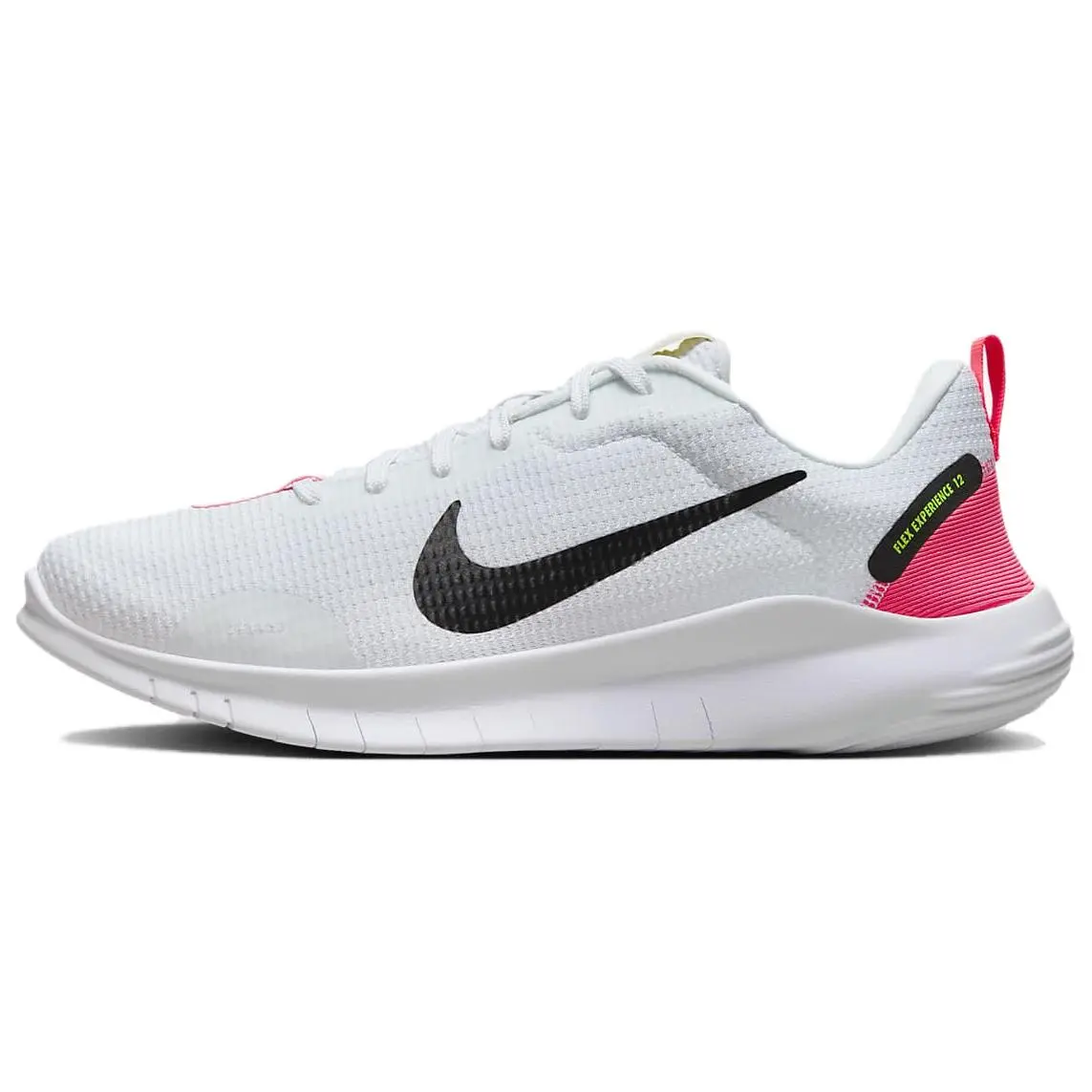 Nike Flex Experience Run 12 White Hot Punch Volt Black Women's