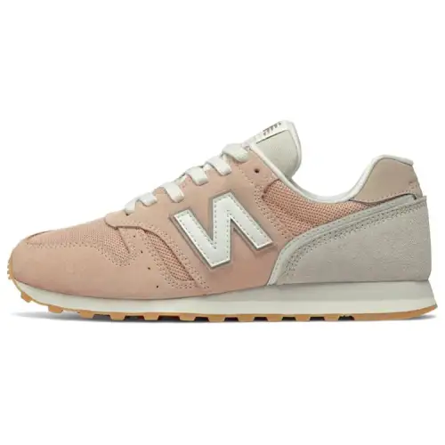 New Balance NB 373 Textile, Synthetic Leather Low top Marathon Running Shoes Women's Light Pink
