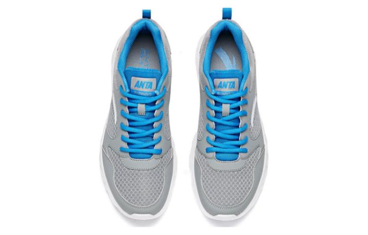 Anta Cushioning Slip Resistant Abrasion Resistant Low top Running Shoes Men’s Light Blue