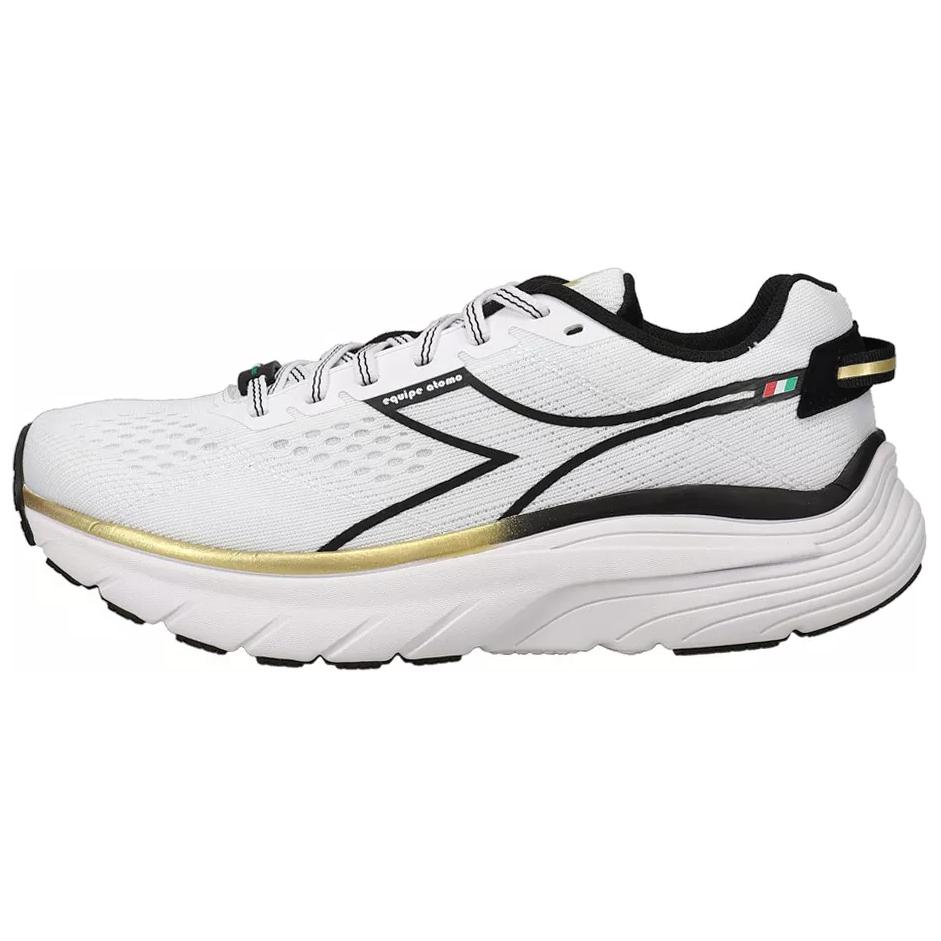 Diadora Slip Resistant Abrasion Resistant Low top Casual Running Shoes Men’s White