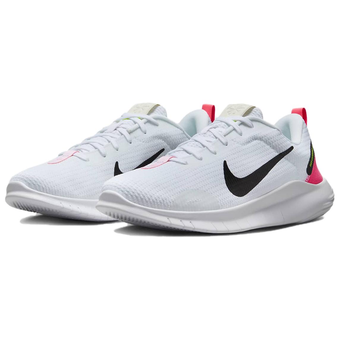 Nike Flex Experience Run 12 White Hot Punch Volt Black Women’s