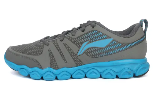 Li Ning Running Shoes Men's Low Top Gray/Blue