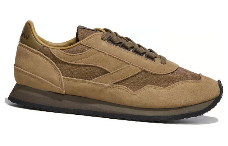 Norman Walsh Suede, Nylon Slip Resistant Abrasion Resistant Low top Running Shoes Unisex Brown