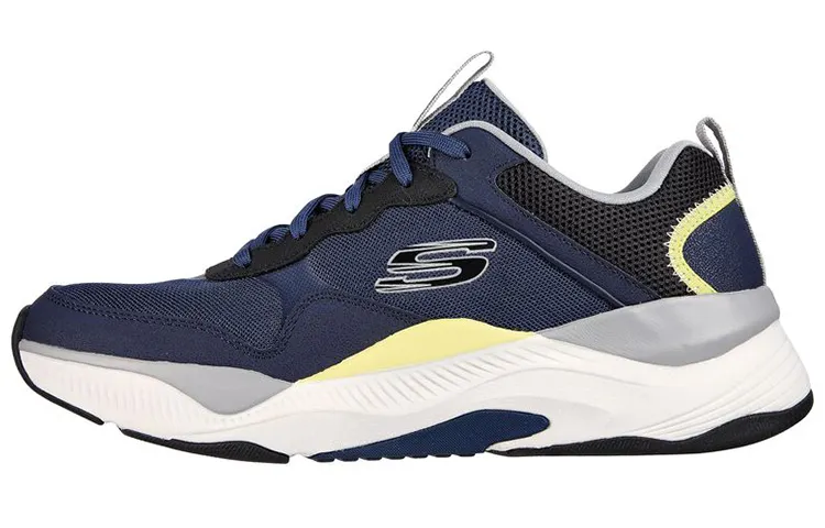 Skechers Mira Low top Running Shoes Men's Blue