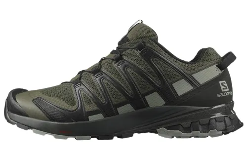SALOMON XA Pro 3D V8 Textile, Leather Abrasion Resistant Abrasion Resistant Low top Casual Running Shoes Men's