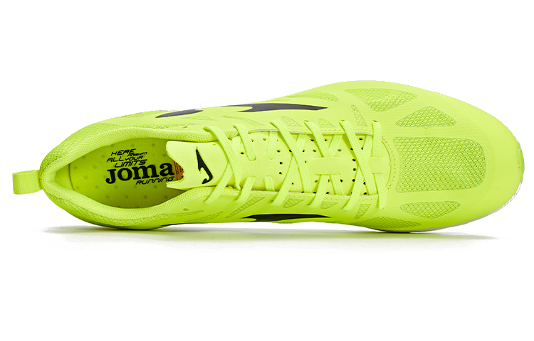 Joma Textile, Rubber Slip Resistant Abrasion Resistant Low top Marathon Running Shoes Men’s Yellow