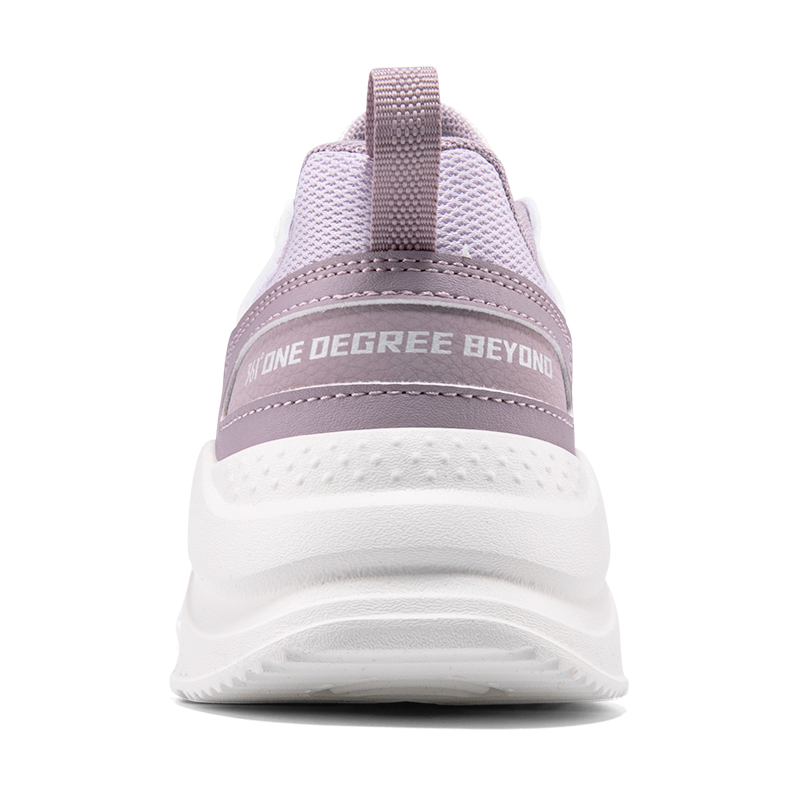 361° Cushioning Slip Resistant Low top Casual Running Shoes Women’s White Purple