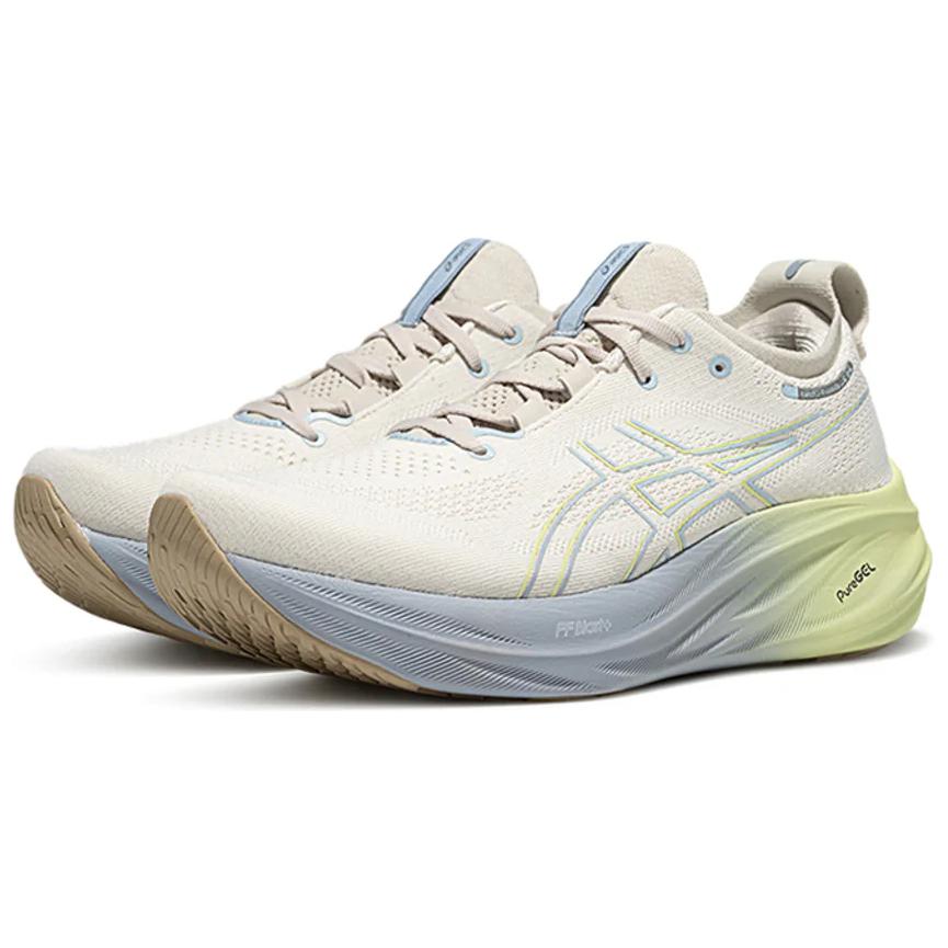 ASICS GEL Nimbus 26 Lightweight Abrasion Resistant Breathable Low top Knitted Fabric Upper FF BLAST+ECO