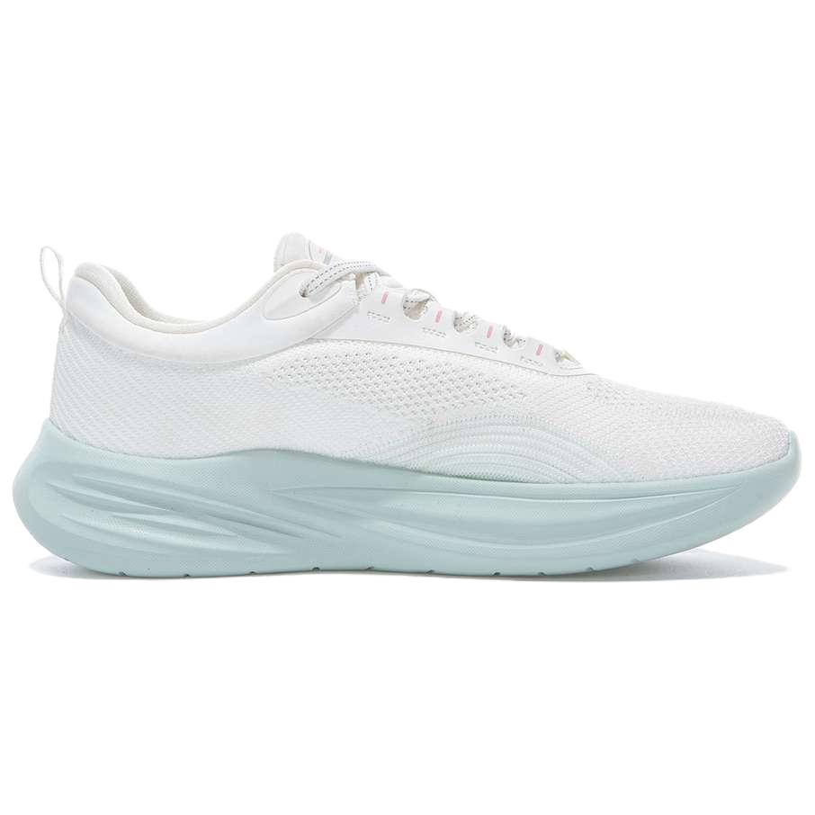 Erke Cushioning Abrasion Resistant Cushioning, Wear Resistant Low top Running Shoes Women’s White Blue
