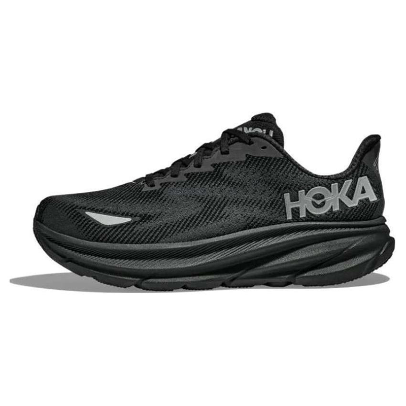 Женские кроссовки HOKA ONE ONE Clifton 9 (черные)