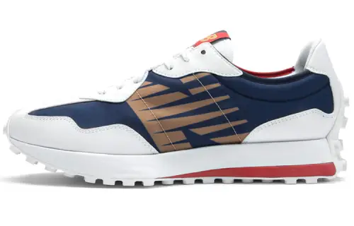 KIKS X NUTTSH ART X New Balance 327 White Red Blue