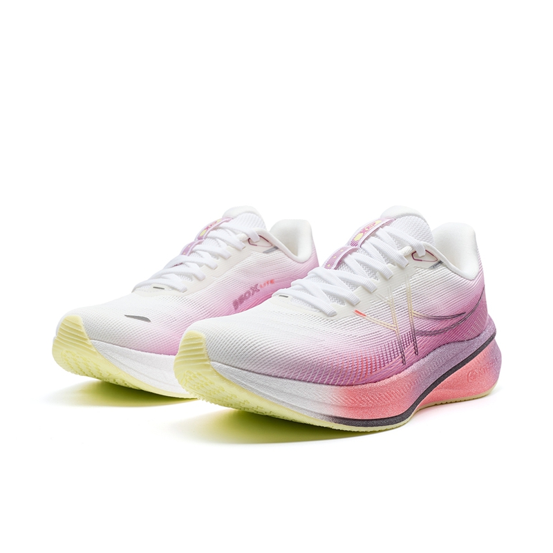 XTEP 360X 2.0 LITE Fabric Slip Resistant, Abrasion Resistant, Breathable Low top Carbon Plate Running Shoes Women’s