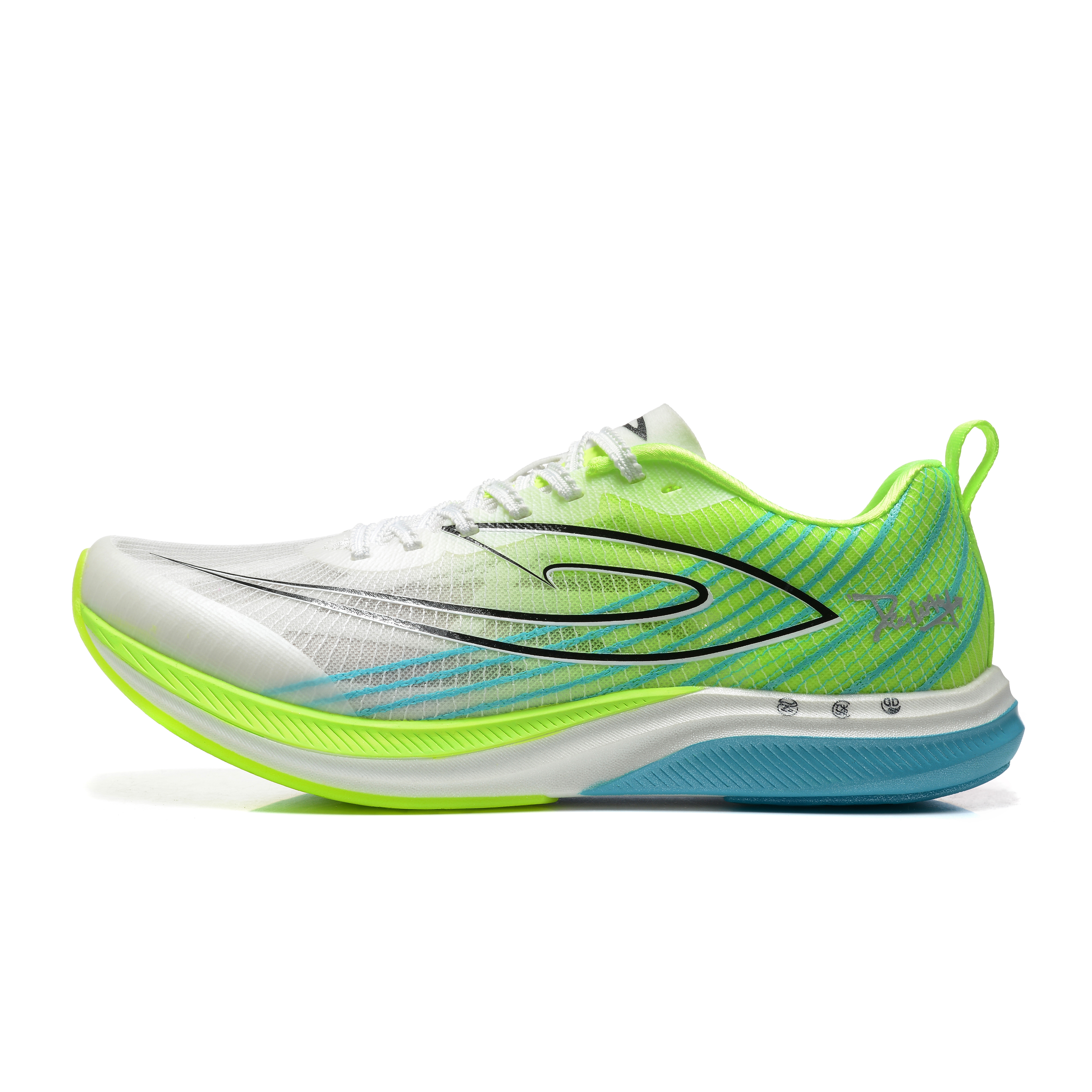 DEERWAY Running Shoes Unisex White Green
