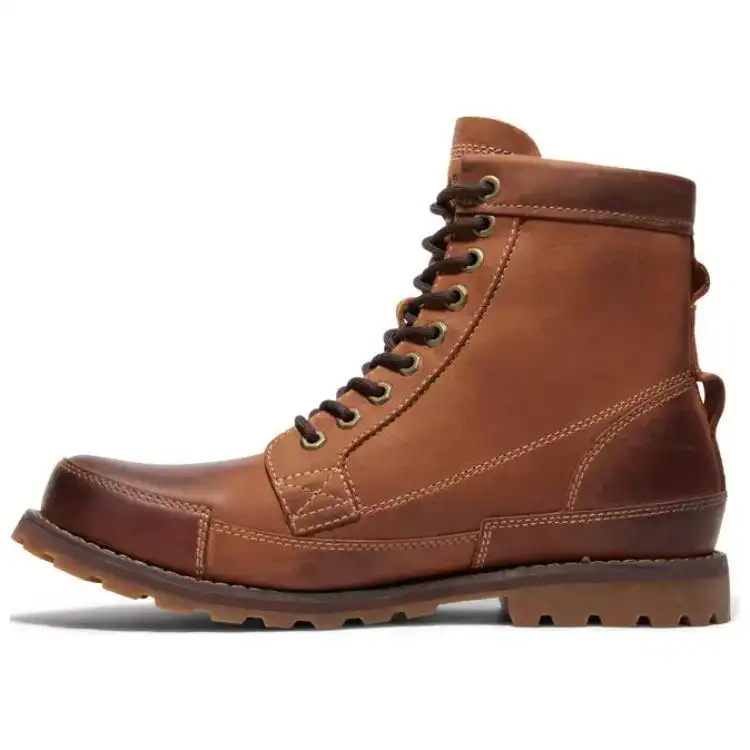 Timberland Earthkeepers Cow Split Leather Outdoor Boots Men's Brown