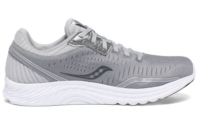 Saucony KINVARA 11 Elite 11 Cushioning Low top Running Shoes Men’s Charcoal Gray