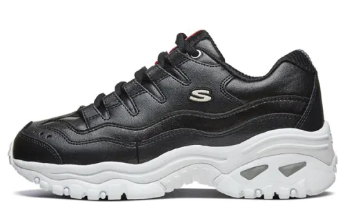 Skechers Energy Casual Shoes Women's Low Top Black/White