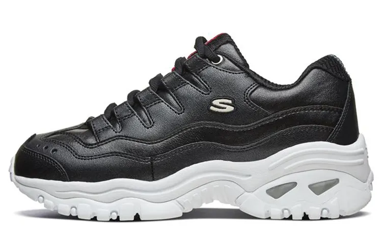 Skechers Energy Casual Shoes Women's Low Top Black/White