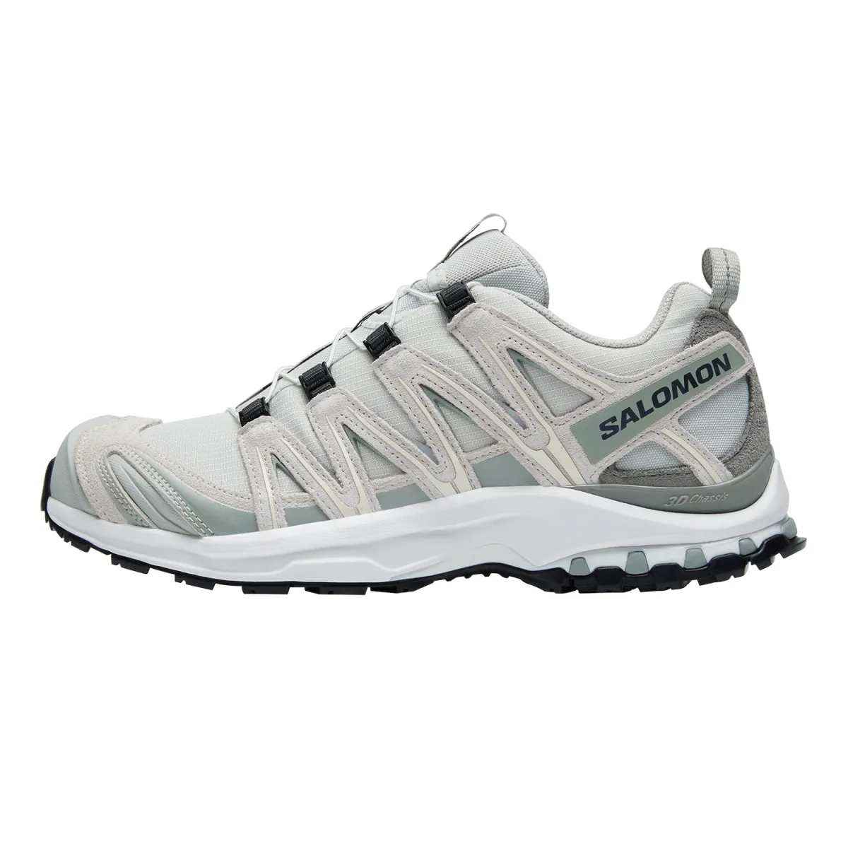 SALOMON XA PRO 3D Low top Trail Running Training Running Shoes Unisex Daybreak Blue Iron Gray White