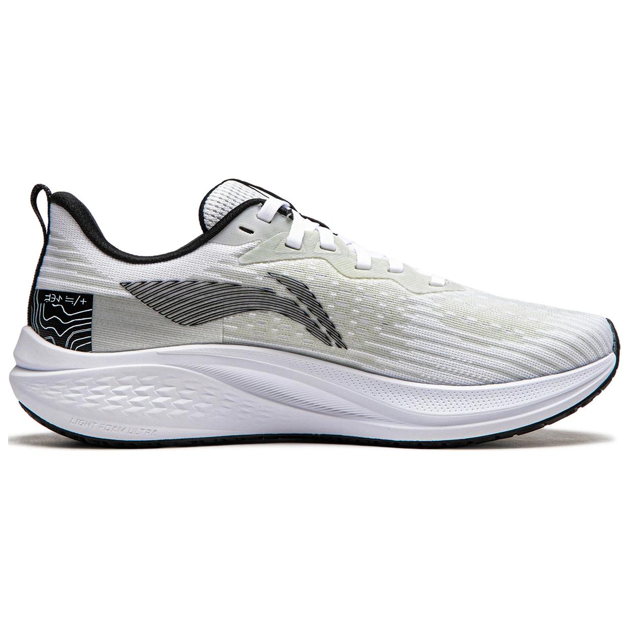 Li Ning Red Hare 7 Cushioning Slip Resistant Lightweight Low top Training Racing Running Shoes Women’s Standard White