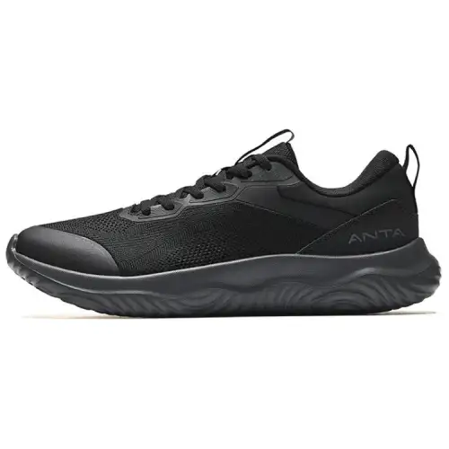 Anta Shen Xing LITE Cushioning, Wear Resistant Low top Casual Running Shoes Men's Black