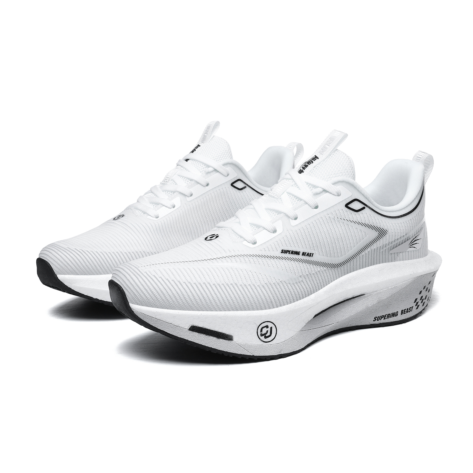 SUPERING BEAST Cushioning Abrasion Resistant Breathable Lightweight Height Increasing Rebound Low top