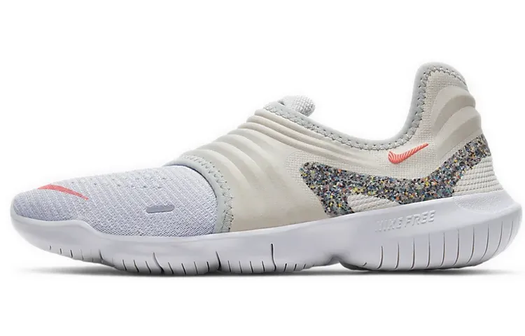 Nike Free RN Flyknit 3.0 Versatile Slip Resistant Lightweight Non slip Lightweight Low top Running Shoes Women's