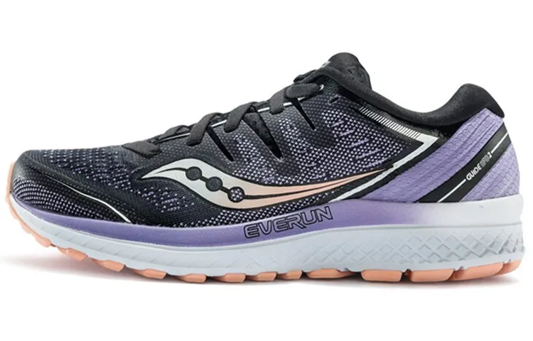 Saucony Guide Iso Guide 2 Running Shoes Women's Low Top Black Purple