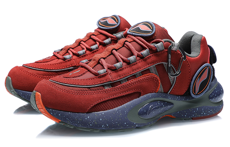 Li Ning Cushioning Slip Resistant Abrasion Resistant Breathable Cushioning Slip Resistant Abrasion Resistant Breathable
