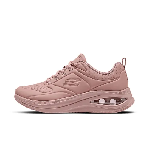 Skechers Support Lightweight Height Increasing Low top Running Shoes Women's Reddish Umber