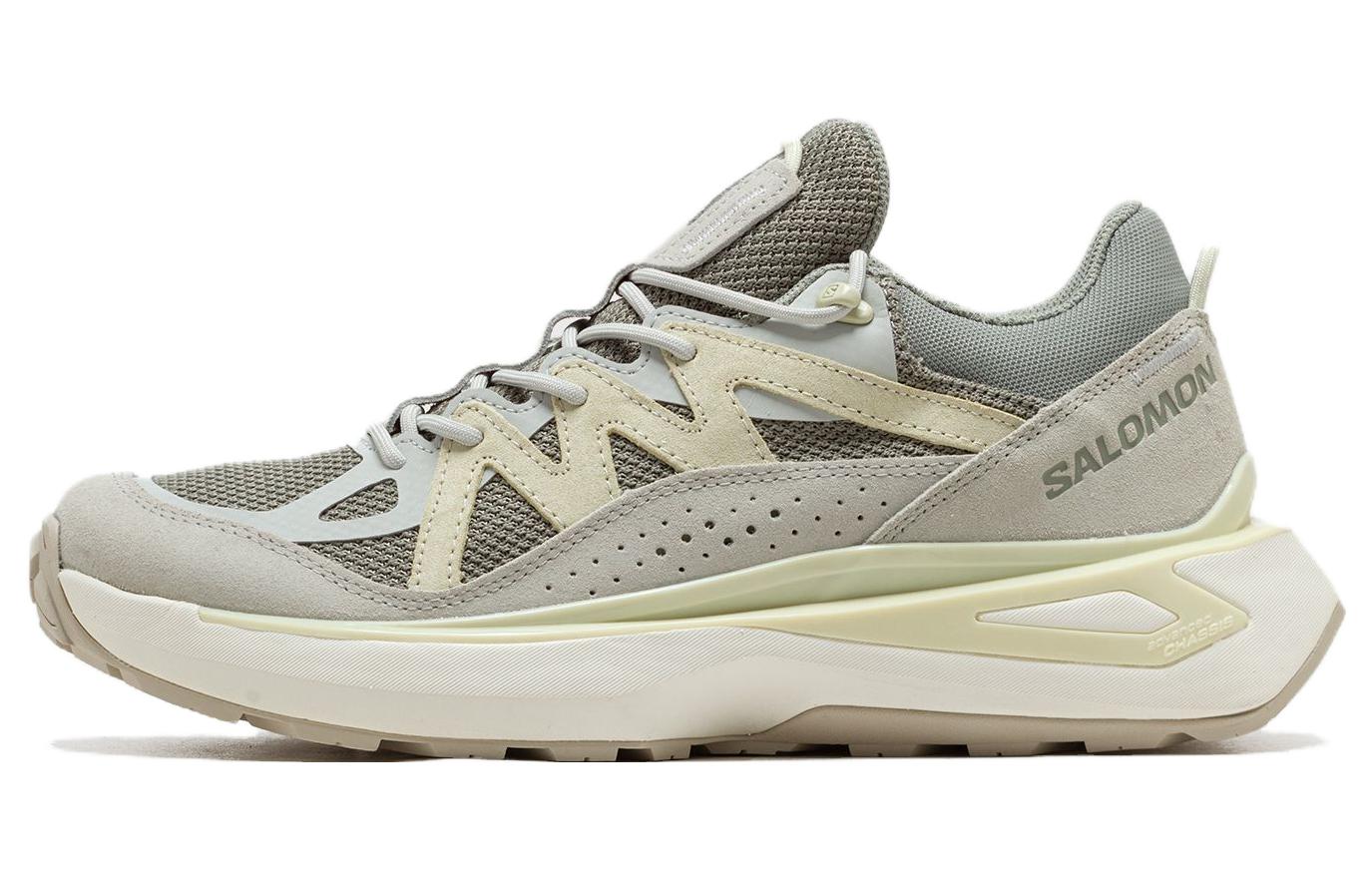 SALOMON Salomon ODYSSEY ELMT comfortable outdoor shock-absorbing low-top casual urban commuting running shoes men's alloy gold