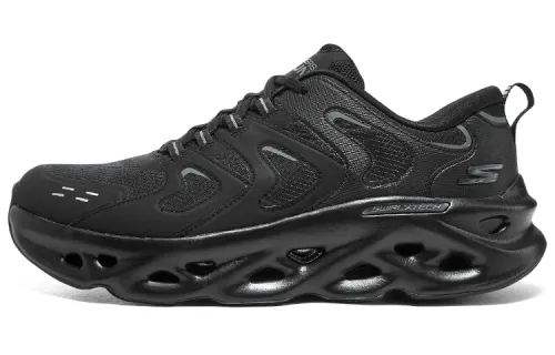 Skechers Comfortable Low top Running Shoes Men's All Black