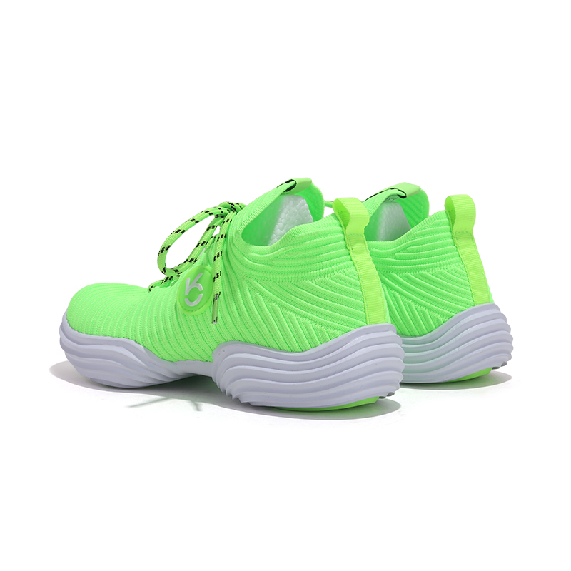 KVIV Cushioning Slip Resistant Abrasion Resistant Breathable Lightweight Low top Running Shoes Unisex Green
