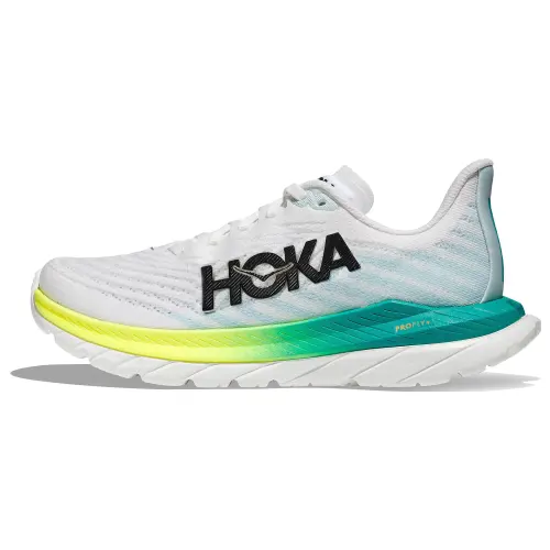 HOKA ONE ONE Mach 5 Wide 'White Blue Glass' Women's