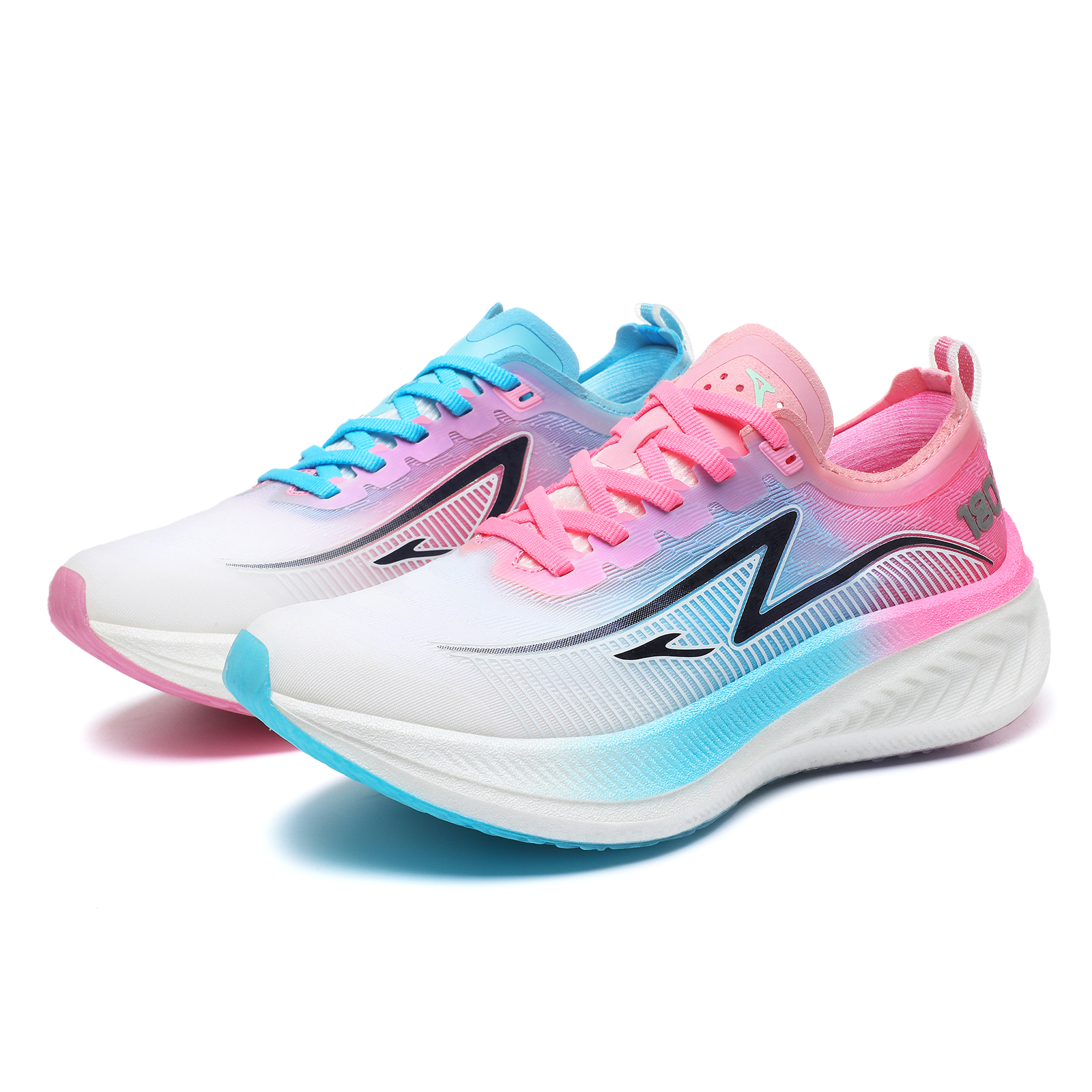 TREEPERI Running Shoes Unisex Low Top Pink/Blue/White